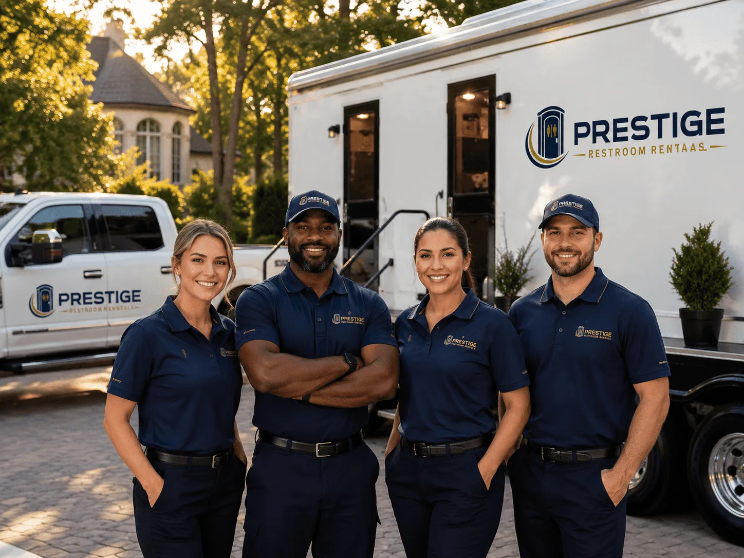 Trusted Luxury Portable Restrooms company in Saint John, IN